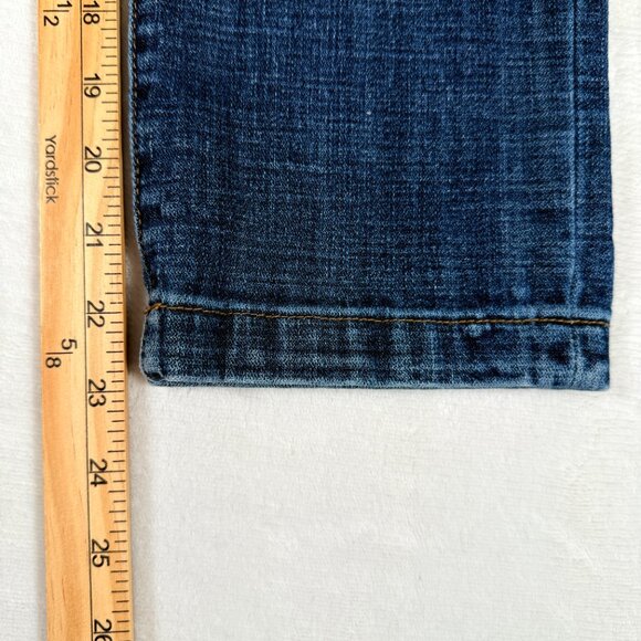 Kut From the Kloth Skinny Jeans Women Size 4 Blue Stretch Cotton Blend 5-Pockets - Picture 3 of 14